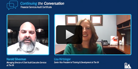 Continuing the Conversation: Financial Services Audit Certificate